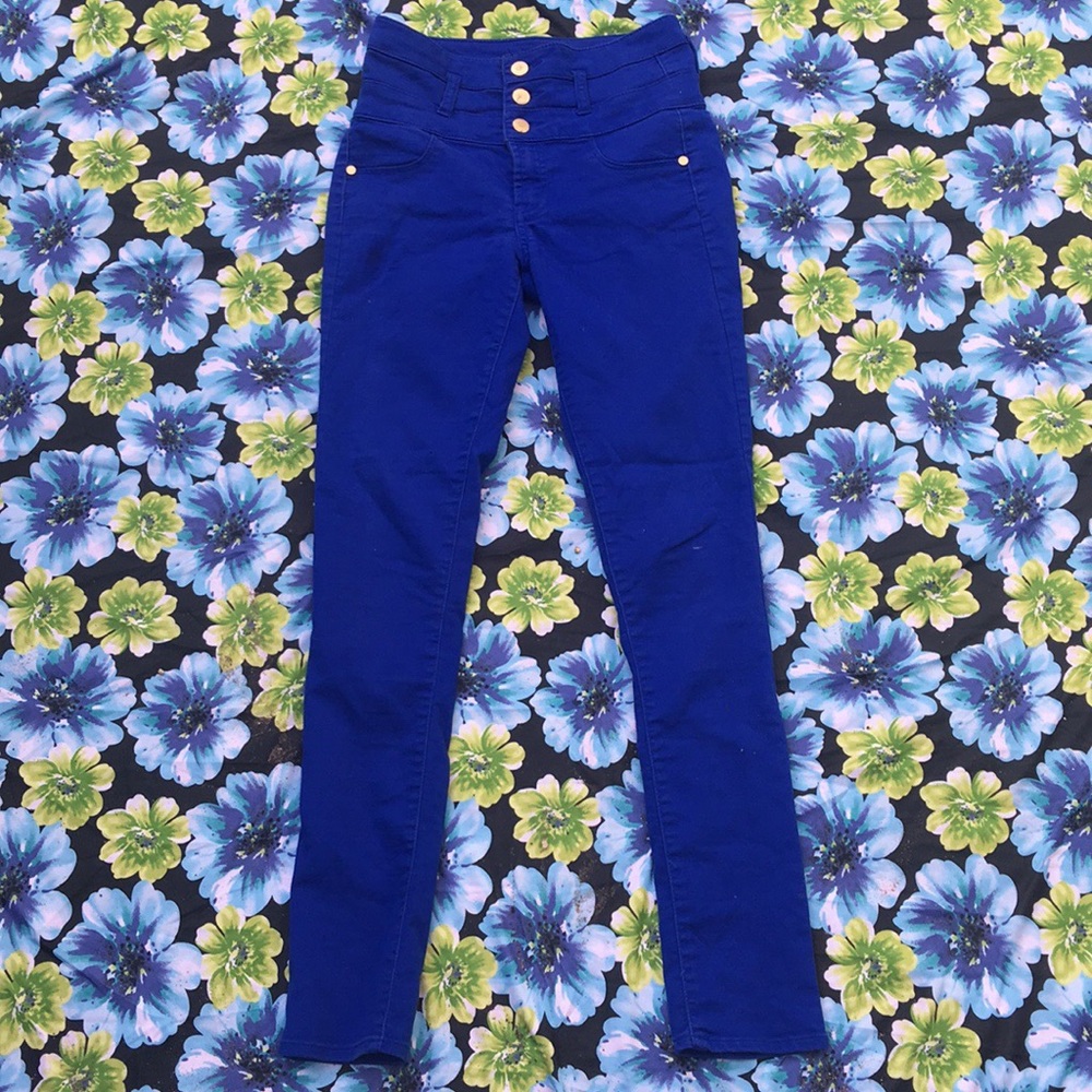 Refuge High waisted blue skinny jeans 👖